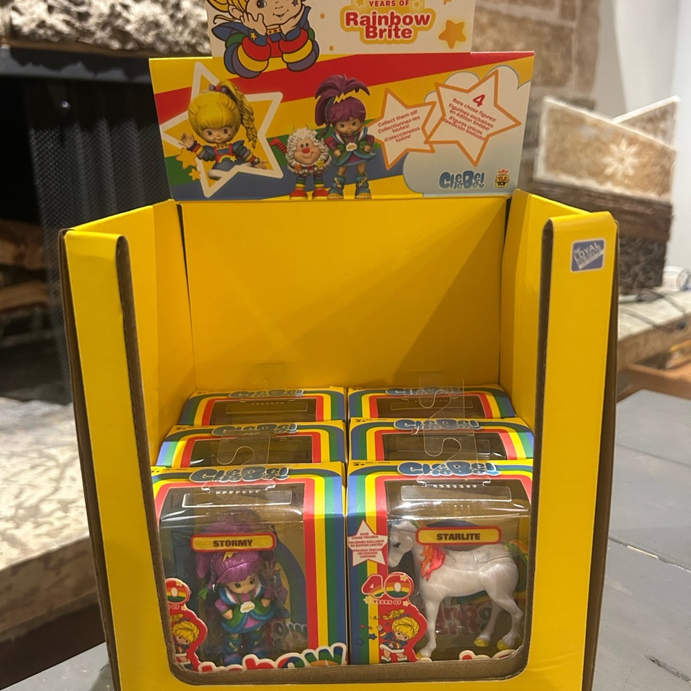 Rainbow Brite mini characters - set of 6 (series 1)